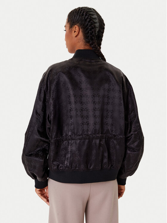 Guess Guess Übergangsjacke V5YL11 WHFU0 Schwarz Regular Fit