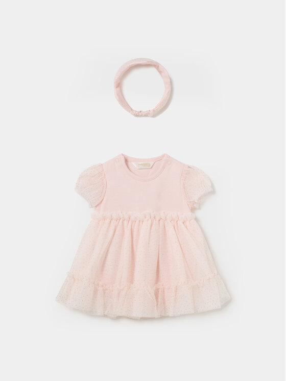 Mayoral Mayoral Elegantes Kleid 1629 Rosa Regular Fit