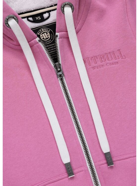 PITBULL PITBULL Bluza RUFFINA DETROIT Różowy Regular Fit