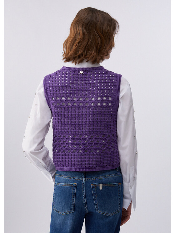 Liu Jo Liu Jo Maglione WA6326MA79R83522 Viola Regular Fit