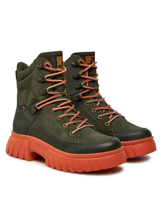 Rieker Revolution Lifestyle Rieker Revolution Lifestyle Škornji W1871-54 Zelena