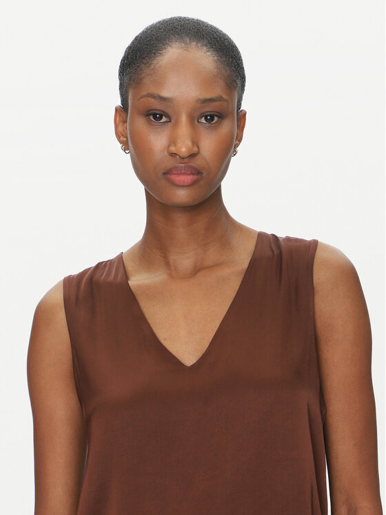 ViCOLO ViCOLO Блузка TD0765 Коричневий Regular Fit