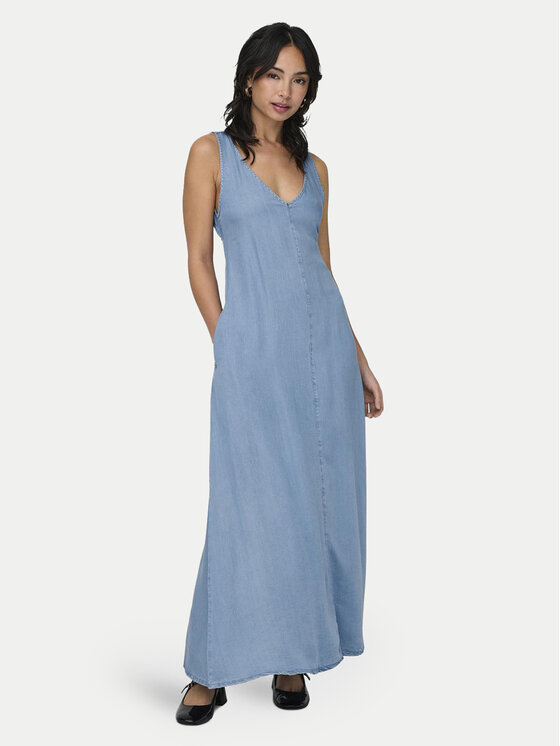 ONLY ONLY Nyári ruha Brighton 15318546 Kék Loose Fit