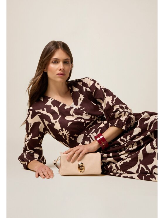 Oltre Oltre Vestito da giorno 7357R004880N0Z6 Marrone A-Line Fit