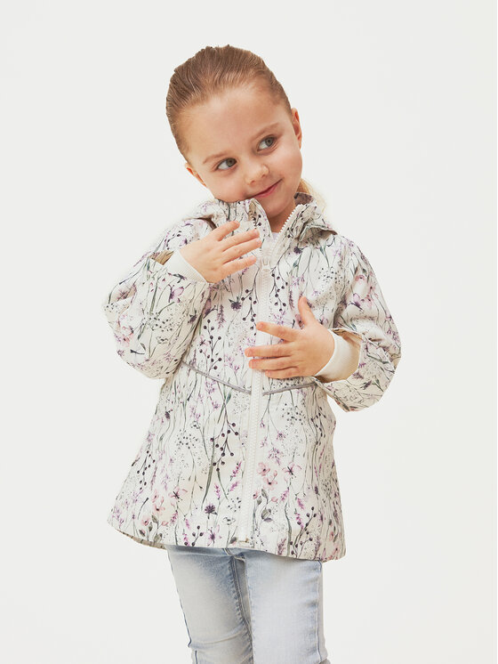 NAME IT NAME IT Prechodná bunda Maxi 13238161 Écru Regular Fit