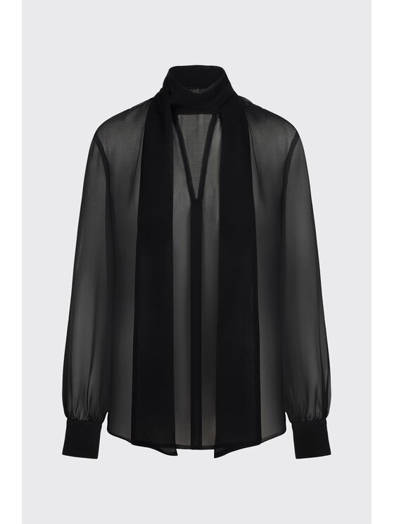MARI PRETI MARI PRETI Blusa Mist Nero Regular Fit