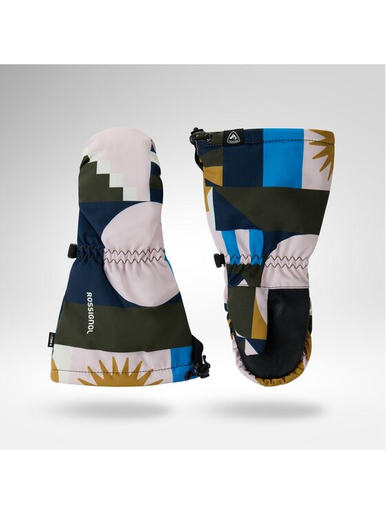 Rossignol Rossignol Rękawice narciarskie Jr Baby Mittens R-Shell Dry Niebieski