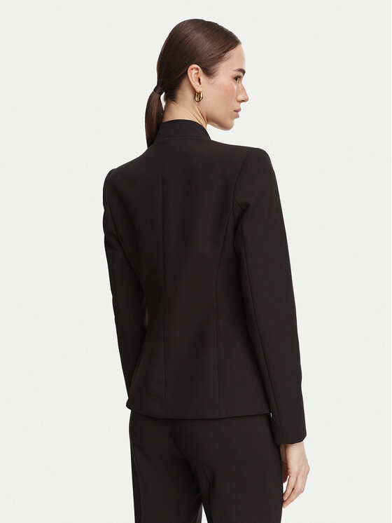 Rinascimento Rinascimento Σακάκι CFC0130153003 Μαύρο Slim Fit
