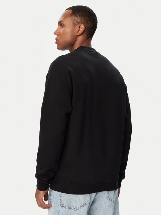 HUGO HUGO Felpa Noldocrew 50570029 Nero Regular Fit