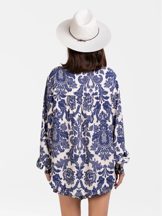 MANDRAGORA MANDRAGORA Blusa Daya Blu Regular Fit