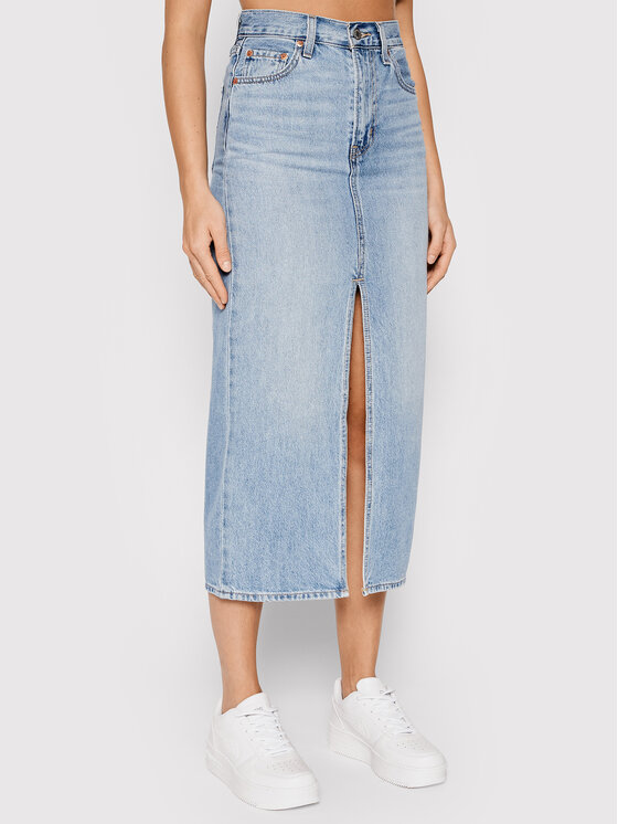 Levi's® Levi's® Teksaselik Slit Front Denim 39450-0005 Sinine Regular Fit