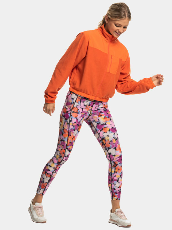 Roxy Roxy Fleece Wow Zip Up Jkt Plfl ERJPF03141 Πορτοκαλί Regular Fit