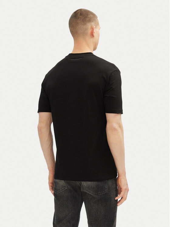 KARL LAGERFELD KARL LAGERFELD Póló 755156 552235 Fekete Regular Fit
