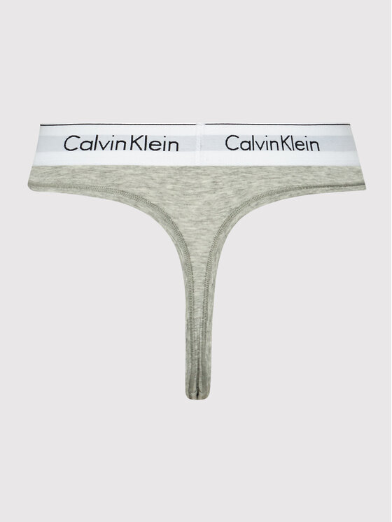 Calvin Klein Underwear Calvin Klein Underwear Стрінги 000QF5117E Сірий
