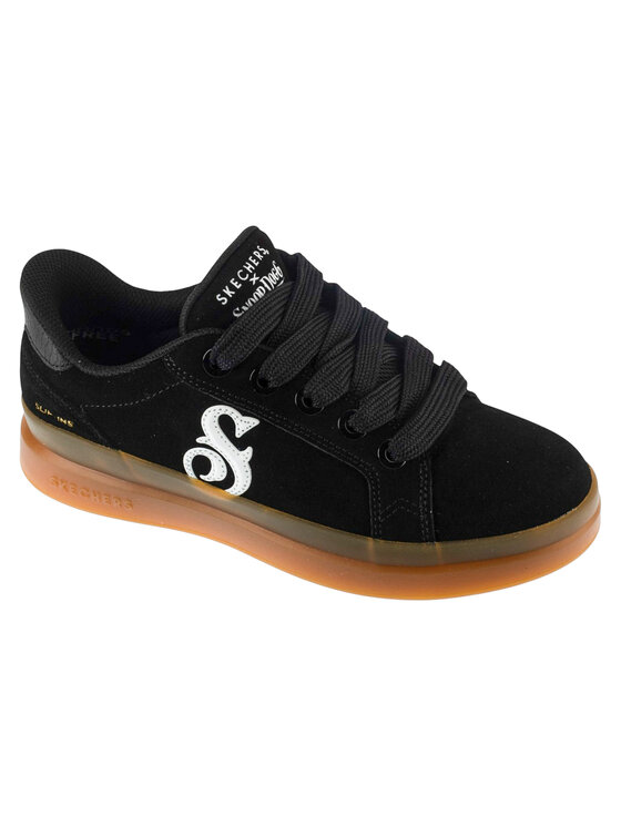 Skechers Skechers Sneakers Slip-Ins Suede Snoop Cupsole Sneaker Nero