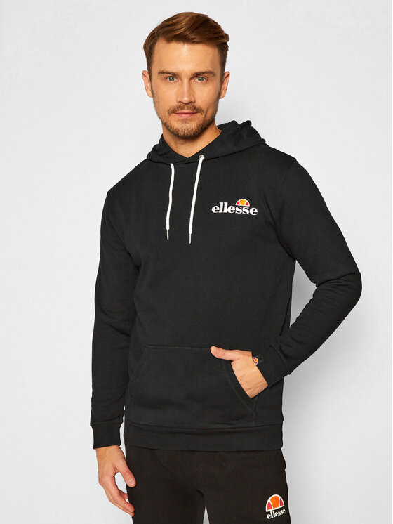 Ellesse Džemperis ar kapuci Primero SHS08781 Melns Regular Fit