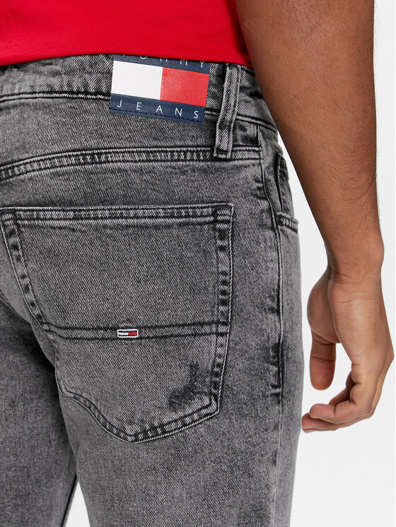 Tommy Jeans Tommy Jeans Jeans hlače Scanton DM0DM18157 Siva Slim Fit
