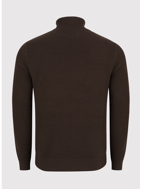 Pako Lorente Pako Lorente Sweter P22WF-2X-011 Brązowy Regular Fit