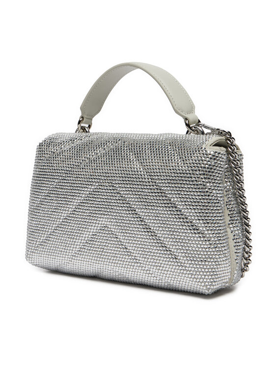 PINKO PINKO Torbica Love Lady Puff Mini Cl AI 24-25 PLTT 100044 A217 ZZFN Srebrna