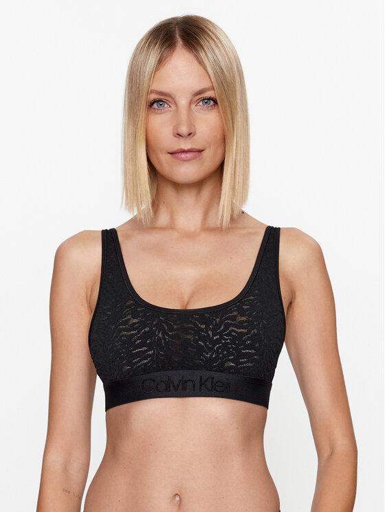 Calvin Klein Underwear Podprsenkový top 000QF7340E Čierna