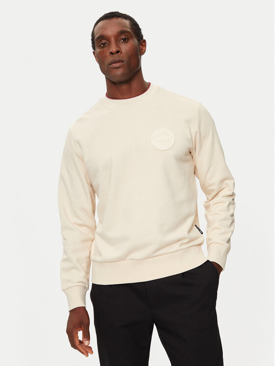 BOSS Boss Світшот C-Soleri 40 50518625 Écru Relaxed Fit