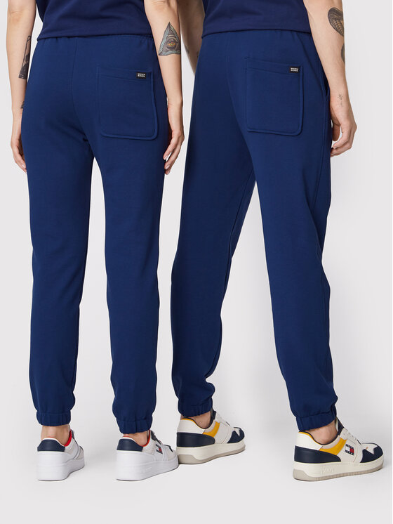 OneRedox - Pantaloni da jogging da uomo, 3628, pantaloni della tuta, per  l'allenamento, blu navy, S : : Moda