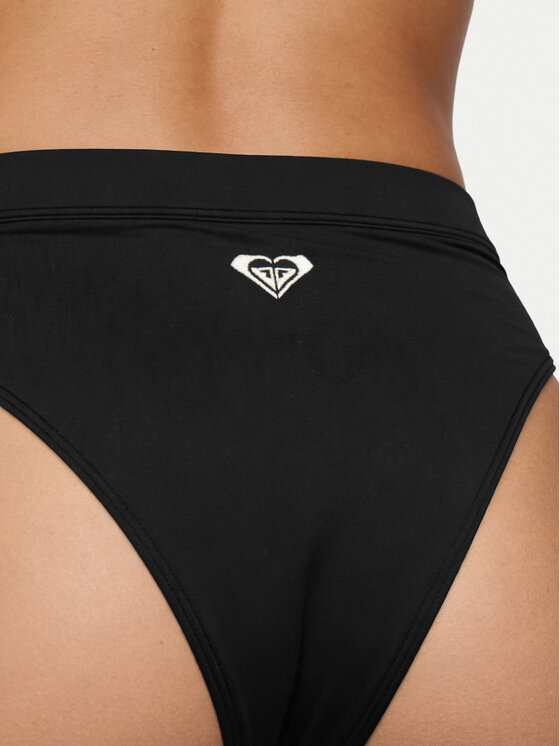 Roxy Roxy Долнище на бански Solid Essentials ERJX405212 Черен