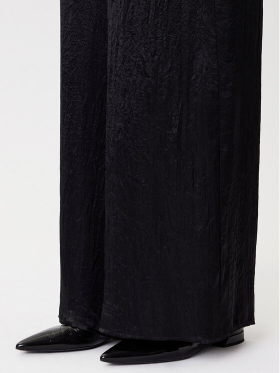 Marella Marella Παντελόνι Palazzo William 2525136051 Μαύρο Wide Leg