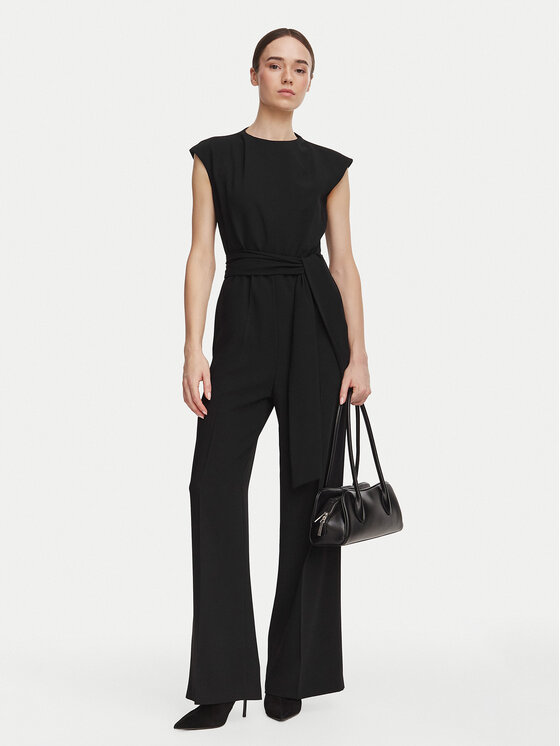 HUGO HUGO Jumpsuit Kathalia 50571597 Schwarz Regular Fit