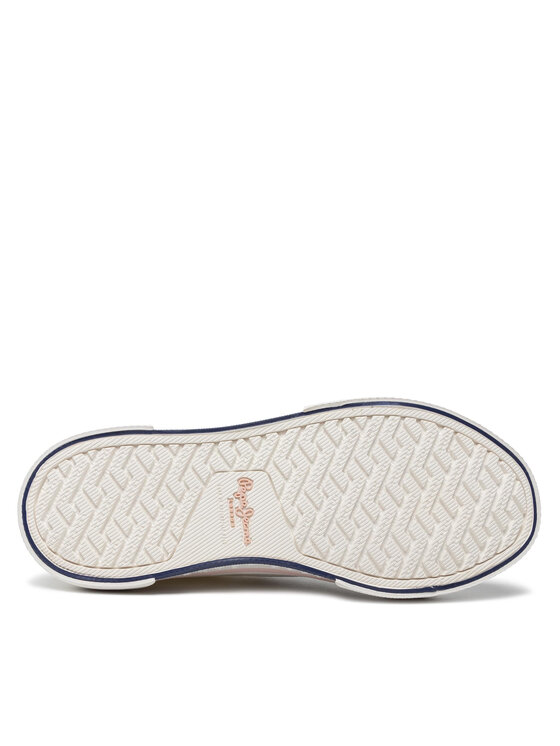Pepe Jeans Pepe Jeans Гуменки Brady Girl Basic PGS30543 Бял