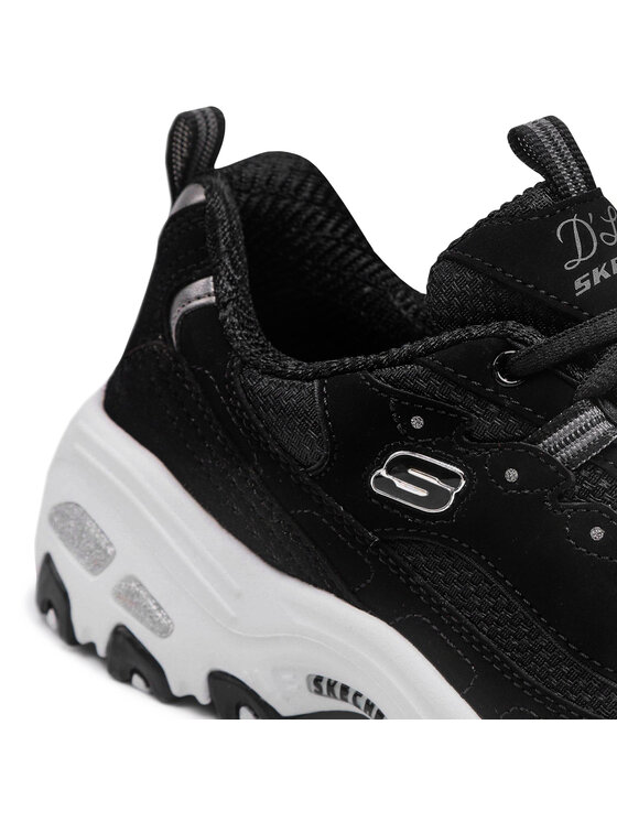 Skechers Skechers Сникърси Biggest Fan 11930/BLK Черен
