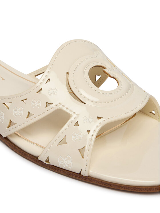 Guess Guess Šlepetės FLJCIE PAF03 Kreminė
