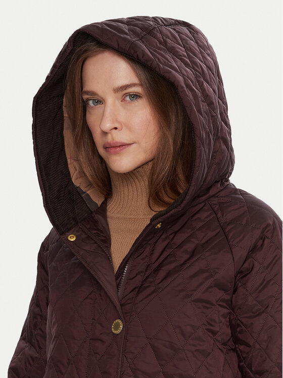 Barbour Barbour Bunda pro přechodné období LQU1838RE96 Bordó Regular Fit