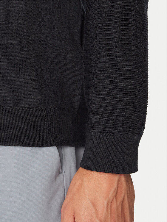 BOSS BOSS Megztinis Momentum-X PL 50568962 Tamsiai mėlyna Regular Fit