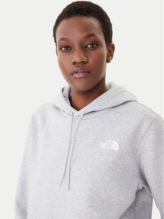 The North Face The North Face Bluza Simple Dome NF0A89EY Szary Regular Fit