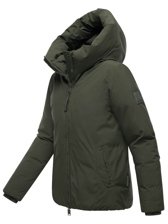 Navahoo Navahoo Kurtka zimowa Blütenlicht Zielony Regular Fit