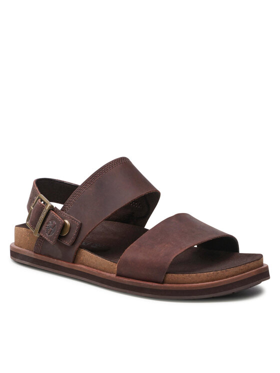 Timberland Timberland Sandále Amalfi Vibes 2Band Sandal TB0A419HV131 Hnedá