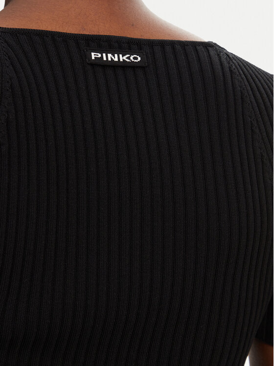 PINKO PINKO Särkpluus Falterona Maglia 104625 A2E6 Must Regular Fit