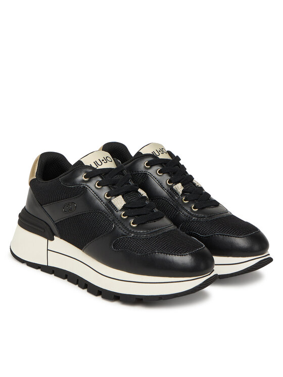 Liu Jo Liu Jo Sneakersy Amazing 28 BF5047 PX685 Čierna