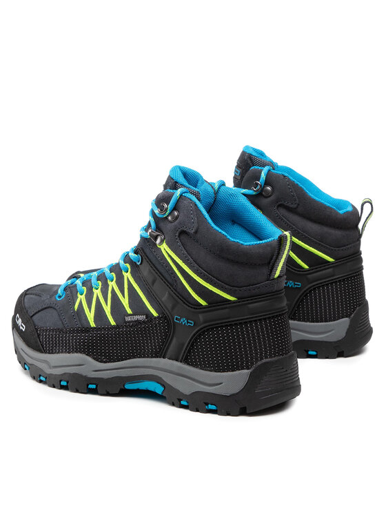 CMP CMP Трекінгові черевики Kids Rigel Mid Trekking Shoes Wp 3Q12944J Чорний
