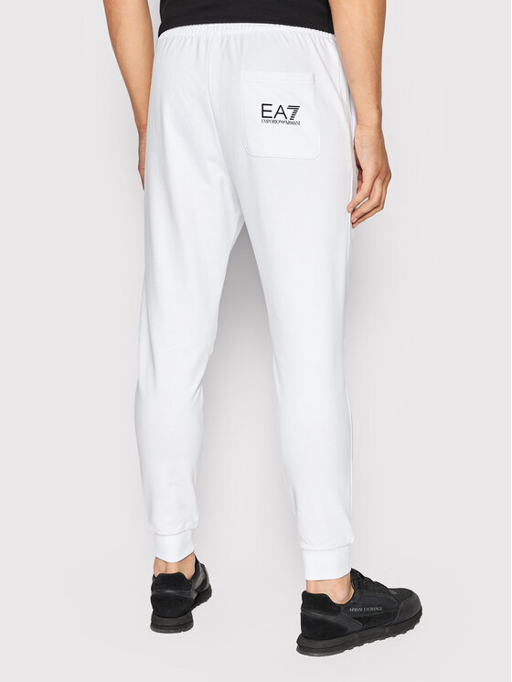 EA7 Emporio Armani EA7 Emporio Armani Teplákové kalhoty 8NPPC3 PJ05Z 1101 Bílá Slim Fit