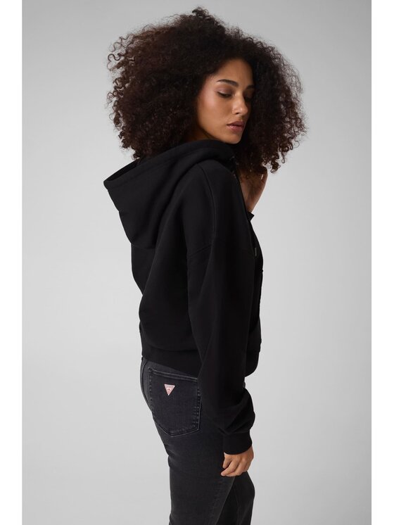 Guess Jeans Guess Jeans Mikina 185021 Černá Classic Fit