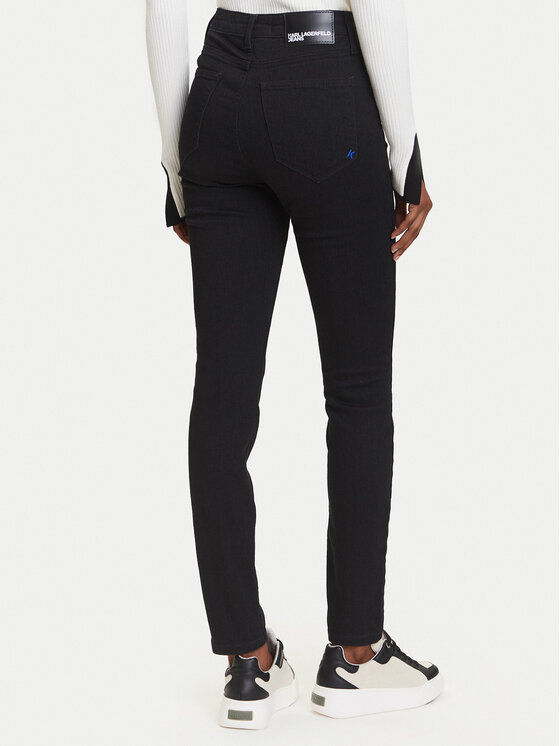 Karl Lagerfeld Jeans Karl Lagerfeld Jeans Jeansy A3W10002 Czarny Skinny Fit