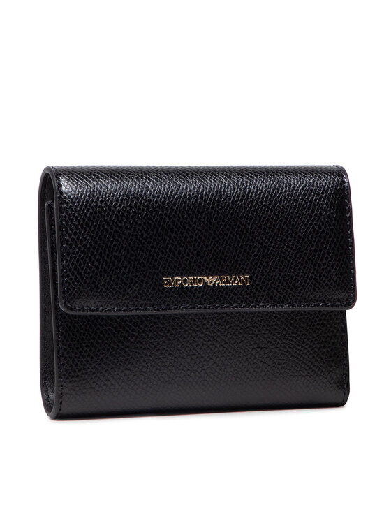 Emporio Armani Malá dámska peňaženka Y3H185 YH15A 81386 Čierna