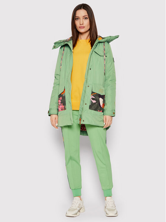 Parka Zino Verde Regular Fit