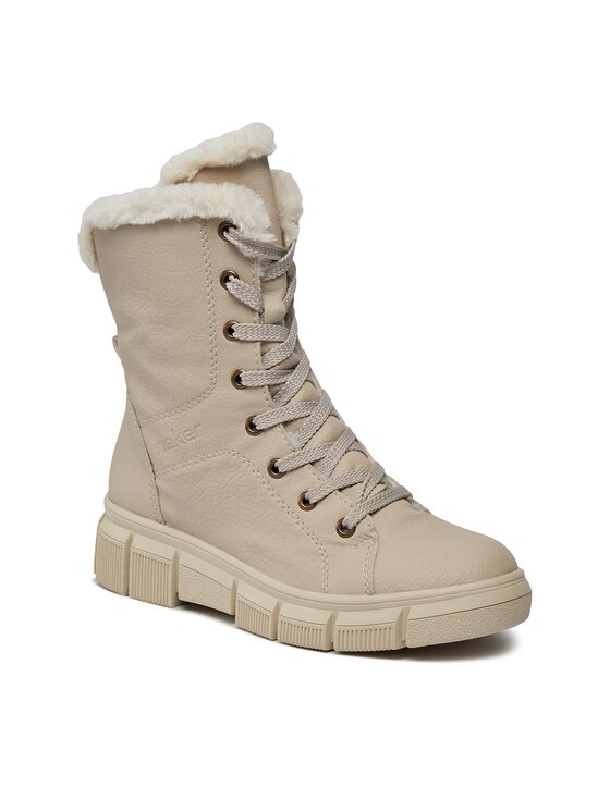 Rieker Rieker Schnürschuhe X3402-60 Beige