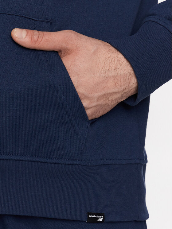 New Balance New Balance Sweatshirt Dukserica Sport Seasonal French Terry MT31901 Dunkelblau Relaxed Fit