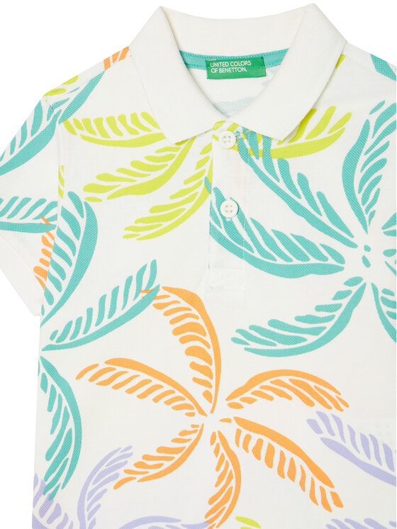 United Colors Of Benetton United Colors Of Benetton Polo 36Y4G300Y Šarena Regular Fit
