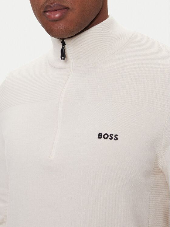 BOSS BOSS Светр Momentum-X QZ 50547898 Écru Regular Fit
