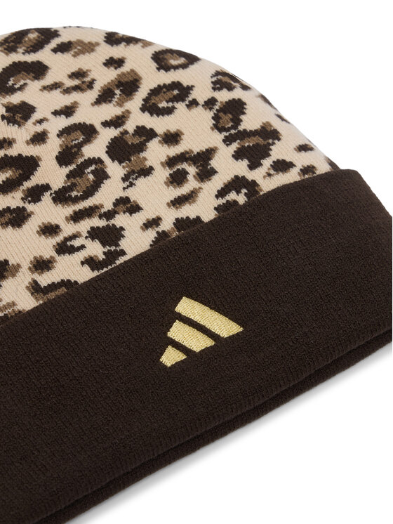 adidas adidas Шапкa Leo Graphic Beanie KR1731 Бежевий